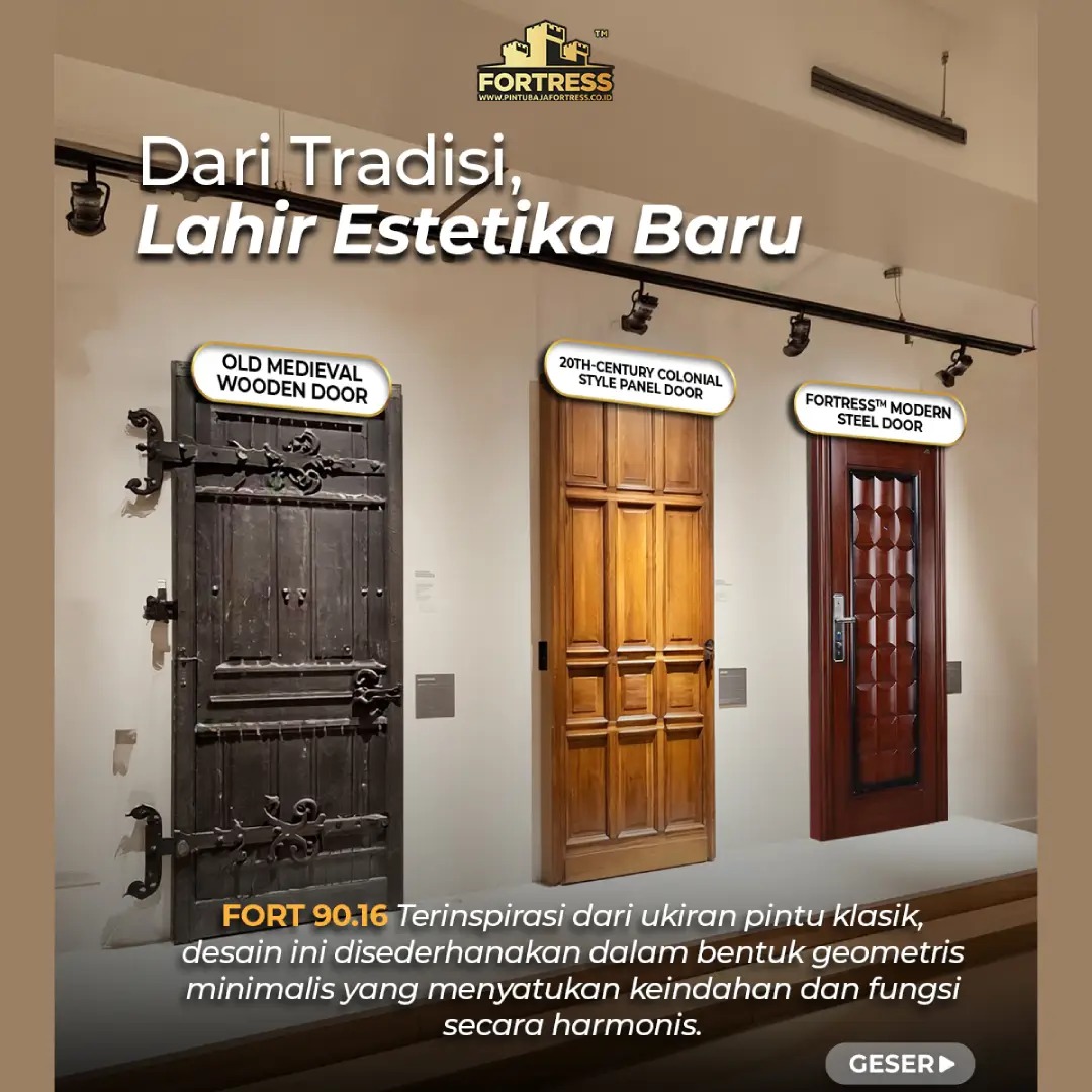 Fortress Pilihan Pintu Baja Modern Bergaya Klasik Terbaik Saat Ini Fortress Pilihan Pintu Baja Modern Bergaya Klasik Terbaik Saat Ini