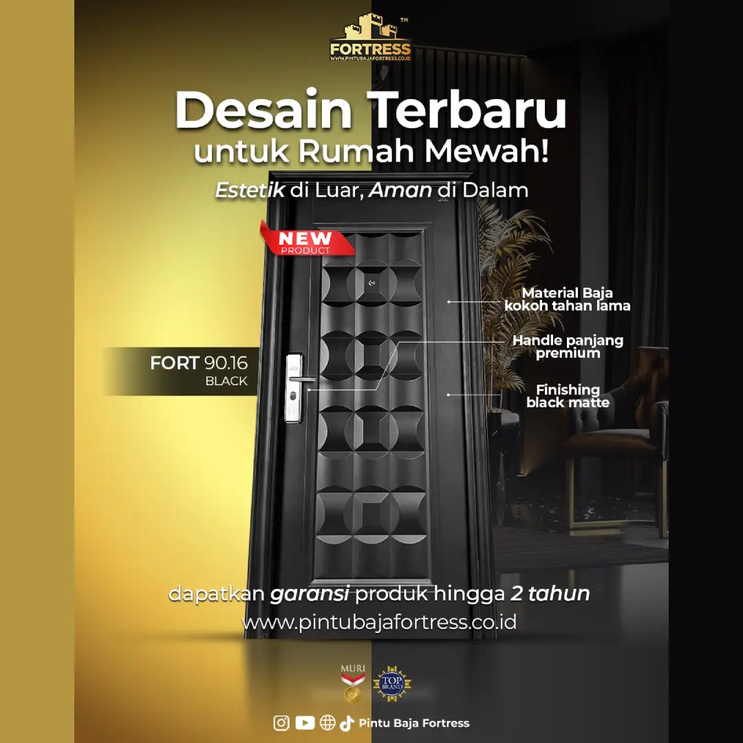 Pintu Baja Fortress Estetik Pintu Baja Fortress Estetik