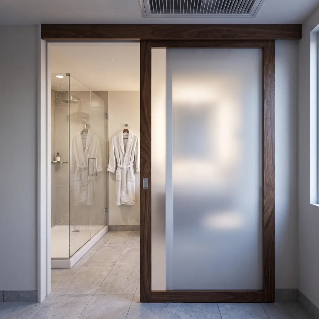 Pintu Kamar Mandi Sliding Kaca Buram Pintu Kamar Mandi Sliding Kaca Buram