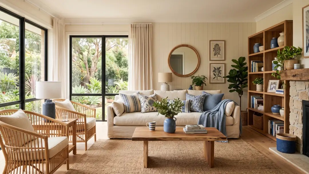 Perpaduan Warna Cream dan Biru yang Bikin Rumah Terlihat Mewah Perpaduan Warna Cream dan Biru yang Bikin Rumah Terlihat Mewah