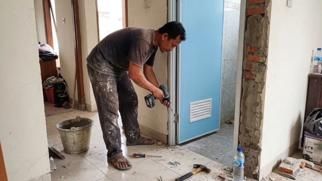 5 Cara Pasang Pintu Kamar Mandi Plastik PVC agar Hasilnya Rapi 5 Cara Pasang Pintu Kamar Mandi Plastik PVC agar Hasilnya Rapi