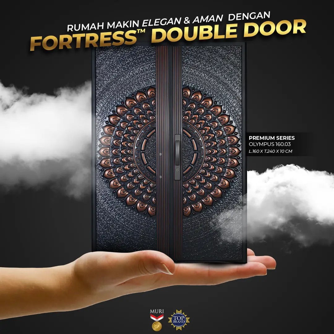 pintu double door fortress pintu double door fortress