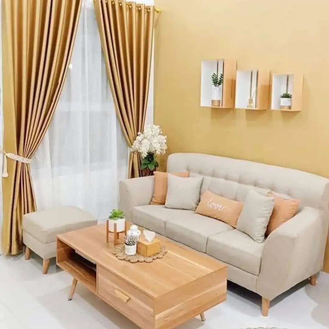 Cat Rumah Warna Cream Kuning Ruang Tamu Cat Rumah Warna Cream Kuning Ruang Tamu