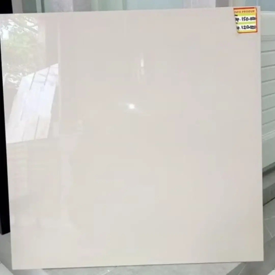 Granit Warna Cream Polos Glossy Minimalis Granit Warna Cream Polos Glossy Minimalis