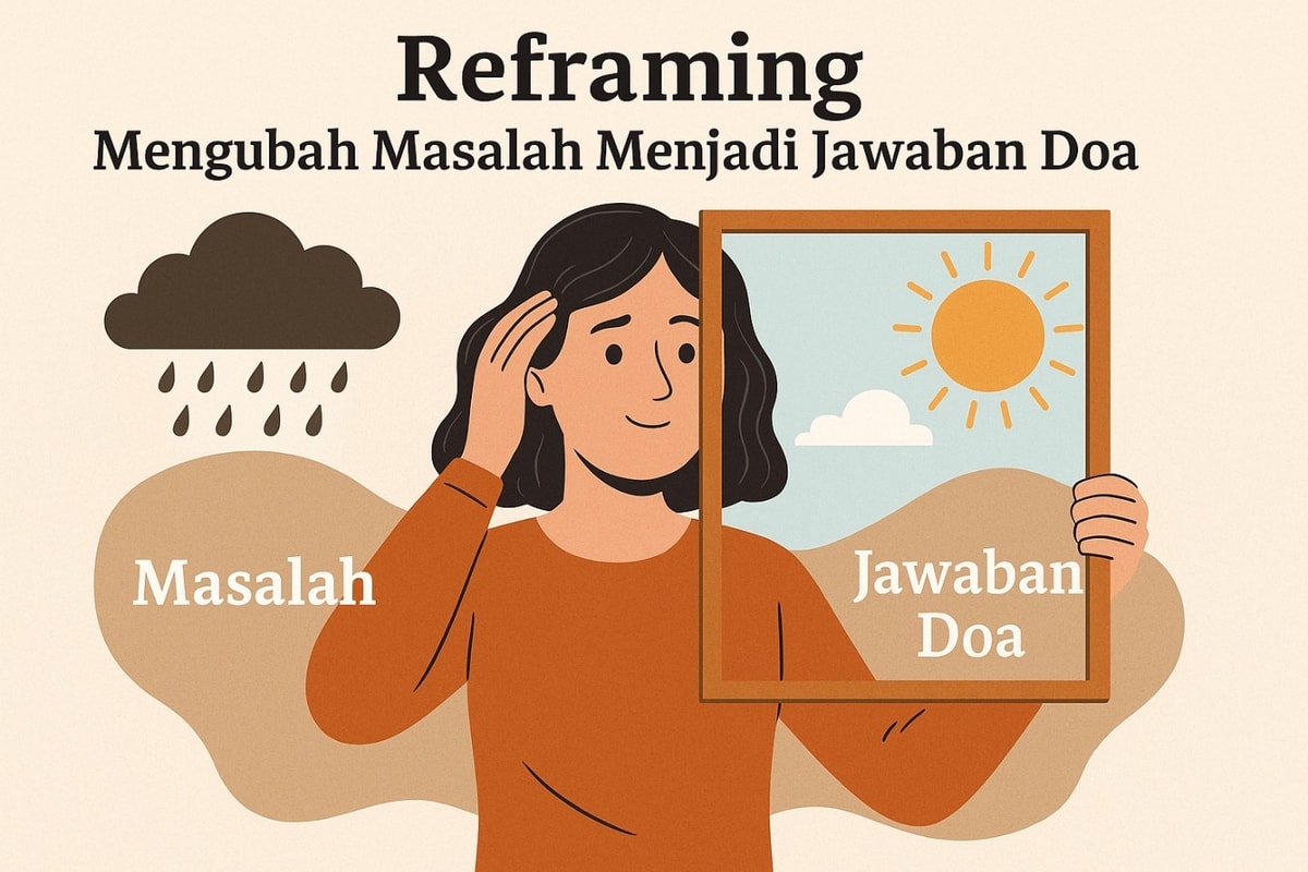 Reframing: Mengubah Masalah Menjadi Jawaban Doa Reframing: Mengubah Masalah Menjadi Jawaban Doa