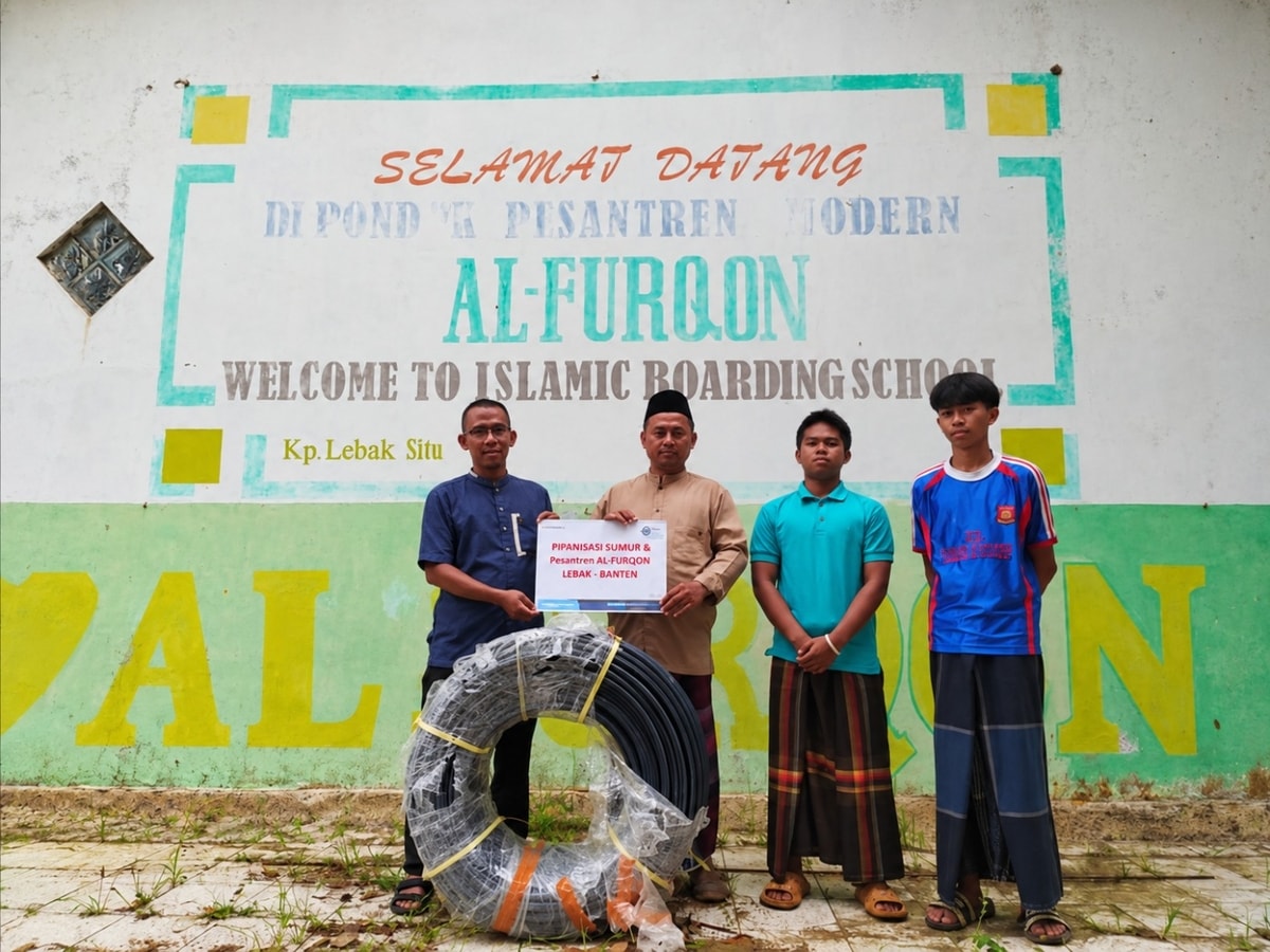Tiga Sumur Mengering, Para Santri Al Furqon Berharap Air Kembali Mengalir : Sumur Pipanisasi No 94 Tiga Sumur Mengering, Para Santri Al Furqon Berharap Air Kembali Mengalir : Sumur Pipanisasi No 94