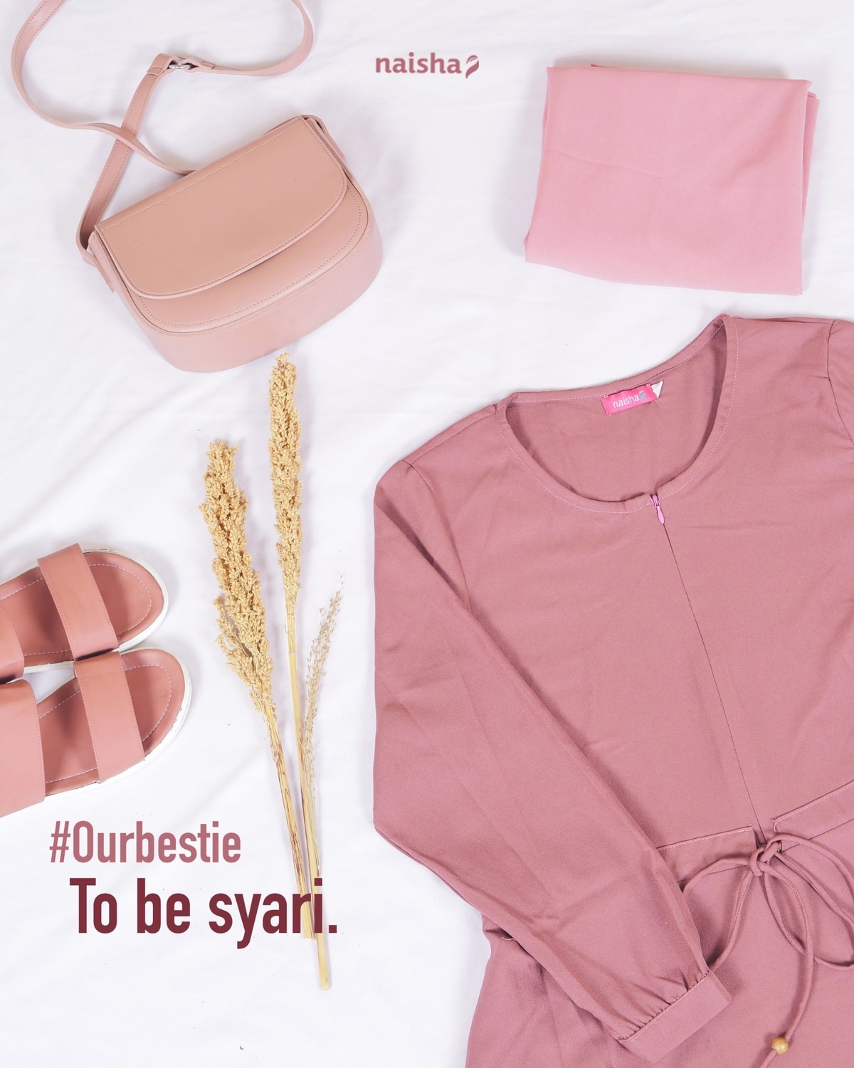 Naisha Hadir dengan Konsep Syari, Simple & Elegan Naisha Hadir dengan Konsep Syari, Simple & Elegan