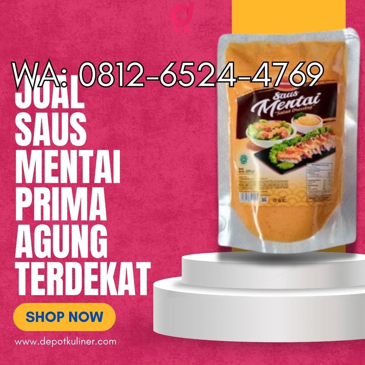 Jual Saus Mentai Prima Agung Terdekat : Dapatkan Harga Grosir Hanya Depot Kuliner Jual Saus Mentai Prima Agung Terdekat : Dapatkan Harga Grosir Hanya Depot Kuliner