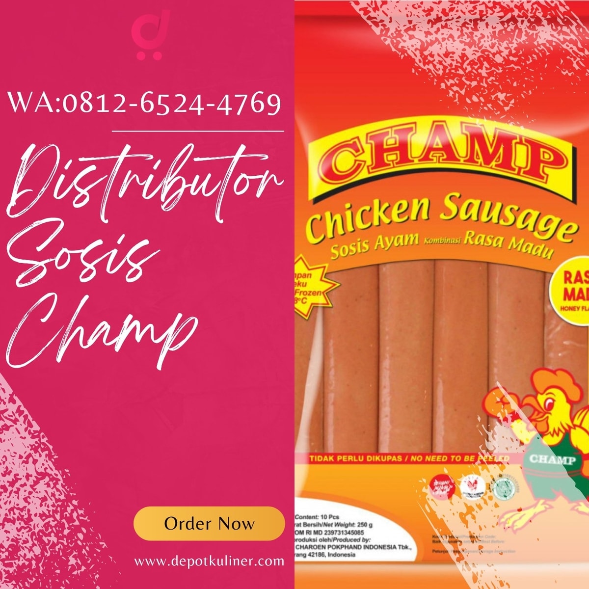 Distributor Sosis Champ – Dapatkan Harga Termurah Hanya Disini Distributor Sosis Champ – Dapatkan Harga Termurah Hanya Disini