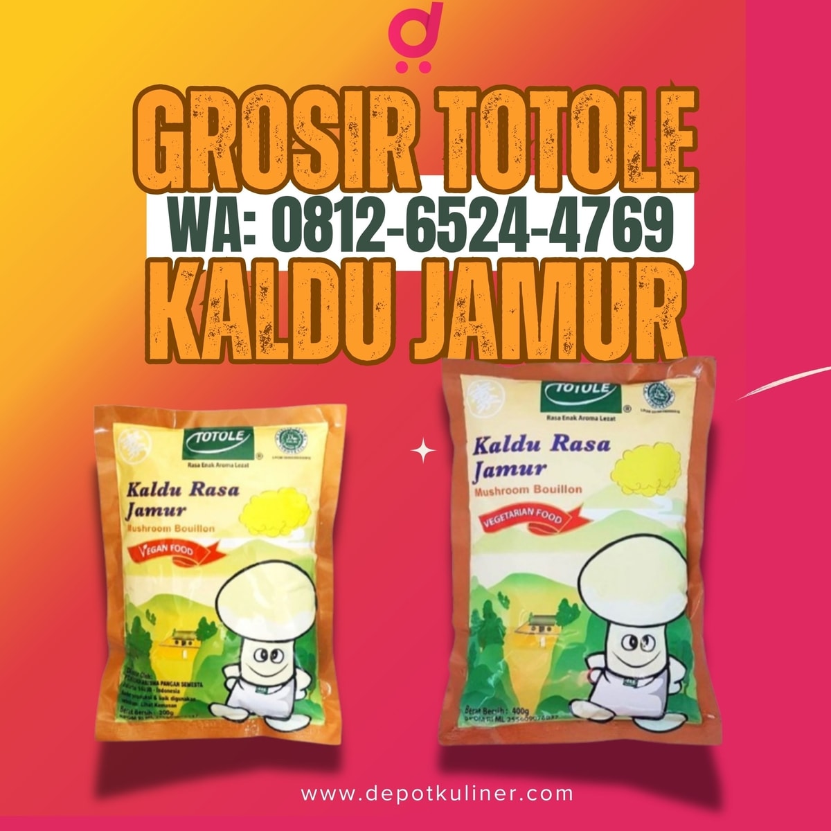 Grosir Totole Kaldu Jamur : Harga Terbaik untuk Bisnis Kuliner Grosir Totole Kaldu Jamur : Harga Terbaik untuk Bisnis Kuliner
