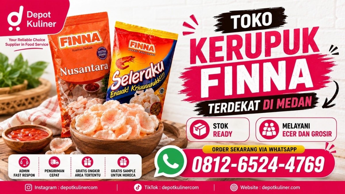 SIAP KIRIM HARI INI, WA: 0812-6524-4769, Toko Kerupuk Finna Terdekat Di Medan SIAP KIRIM HARI INI, WA: 0812-6524-4769, Toko Kerupuk Finna Terdekat Di Medan