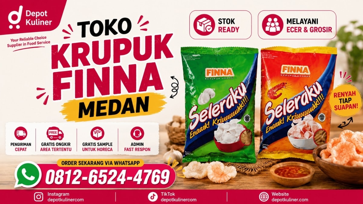 TERMURAH, WA: 0812-6524-4769, Toko Krupuk Finna Medan TERMURAH, WA: 0812-6524-4769, Toko Krupuk Finna Medan