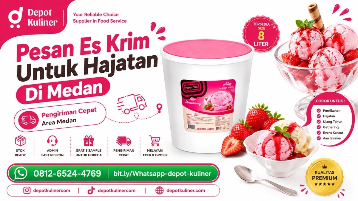 PALING DICARI, WA: 0812-6524-4769, Pesan Es Krim Untuk Hajatan Di Medan PALING DICARI, WA: 0812-6524-4769, Pesan Es Krim Untuk Hajatan Di Medan