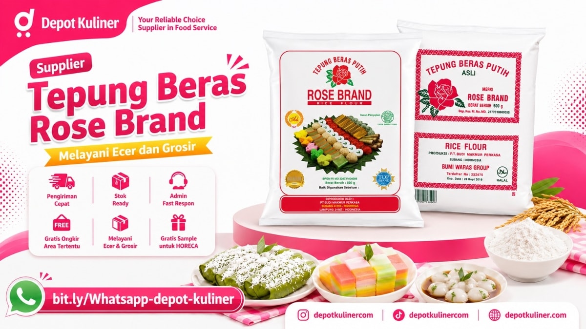 DISKON SPESIAL, WA: 0812-6524-4769, Supplier Tepung Beras Rose Brand DISKON SPESIAL, WA: 0812-6524-4769, Supplier Tepung Beras Rose Brand