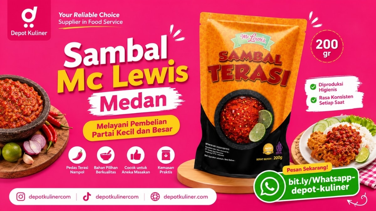 GRATIS ONGKIR, WA: 0812-6524-4769, Sambal Mc Lewis Medan GRATIS ONGKIR, WA: 0812-6524-4769, Sambal Mc Lewis Medan