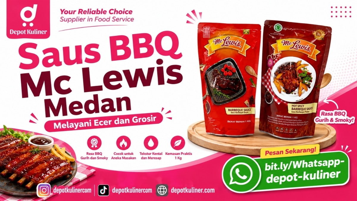 PENGIRIMAN CEPAT, WA: 0812-6524-4769, Saus BBQ Mc Lewis Medan PENGIRIMAN CEPAT, WA: 0812-6524-4769, Saus BBQ Mc Lewis Medan