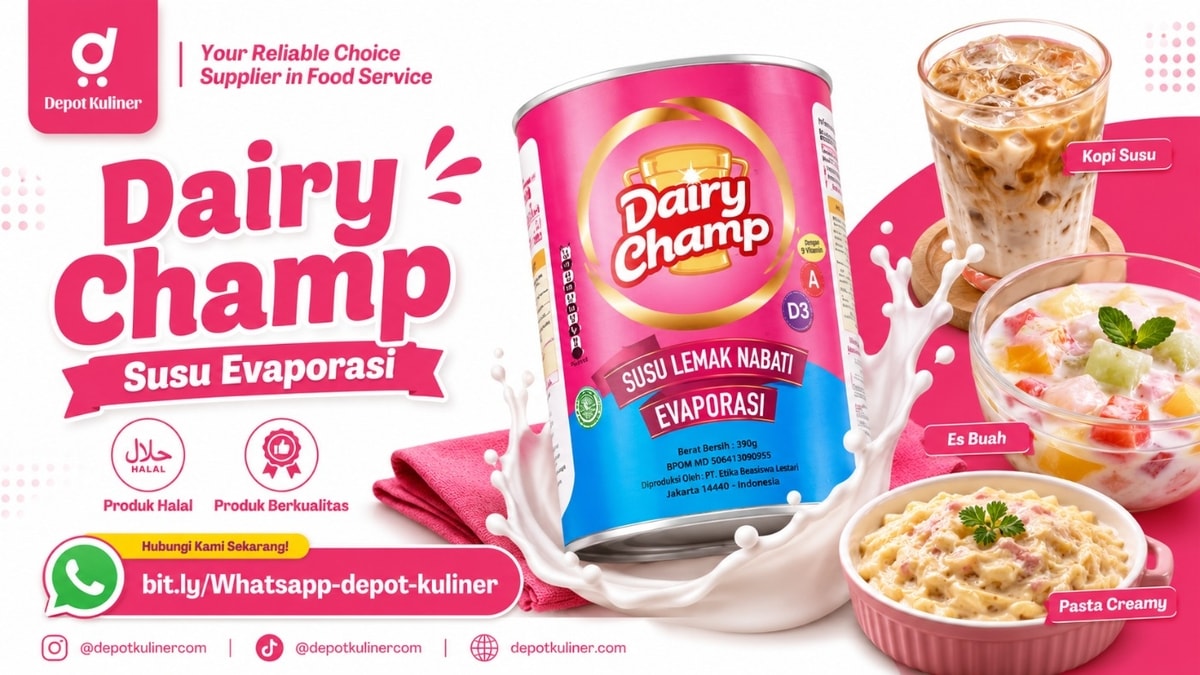 SUPER HEMAT, WA: 0812-6524-4769, Dairy Champ Susu Evaporasi SUPER HEMAT, WA: 0812-6524-4769, Dairy Champ Susu Evaporasi