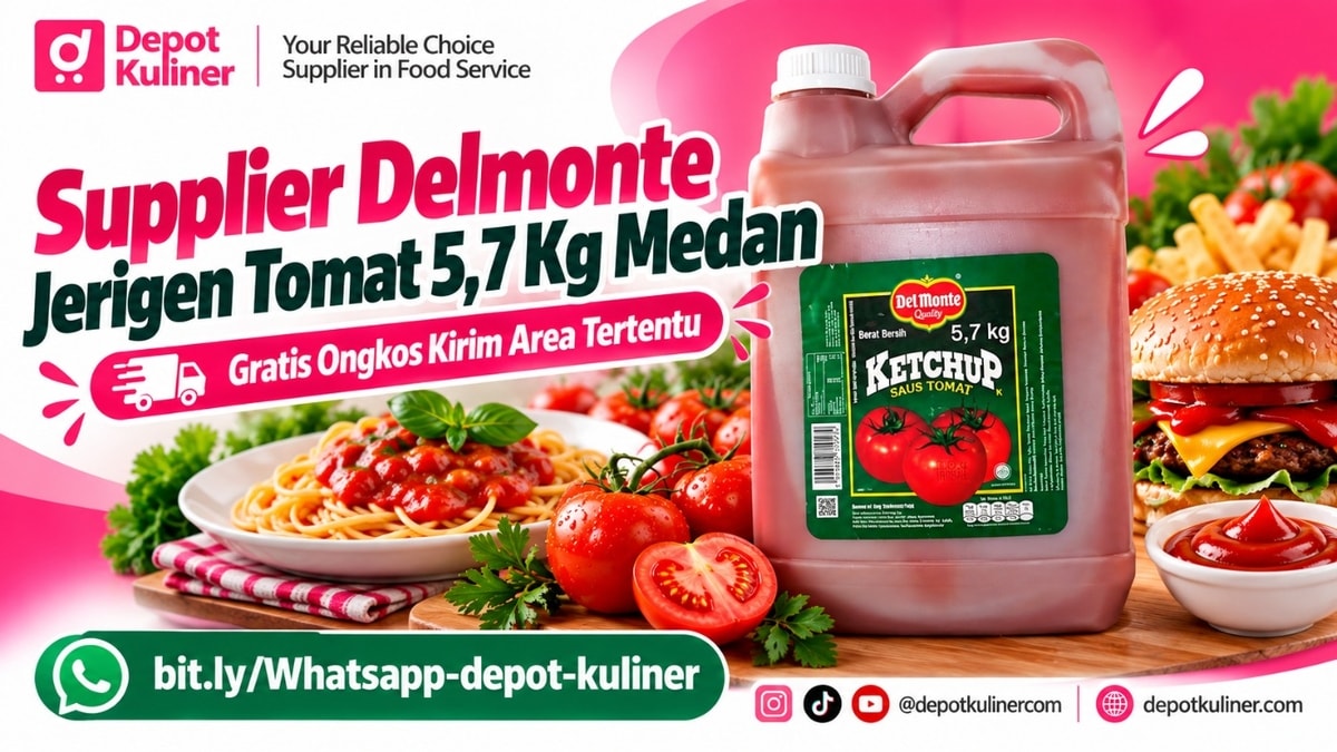HARGA TERBAIK, WA: 0812-6524-4769, Supplier Delmonte Jerigen Tomat 5,7 Kg Medan HARGA TERBAIK, WA: 0812-6524-4769, Supplier Delmonte Jerigen Tomat 5,7 Kg Medan