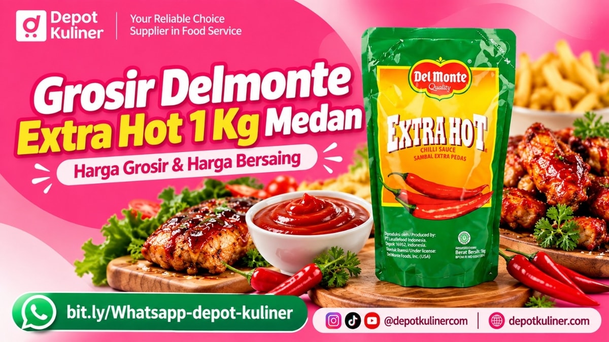 SUPPLIER TERPERCAYA, WA: 0812-6524-4769, Grosir Delmonte Extra Hot 1 Kg Medan SUPPLIER TERPERCAYA, WA: 0812-6524-4769, Grosir Delmonte Extra Hot 1 Kg Medan