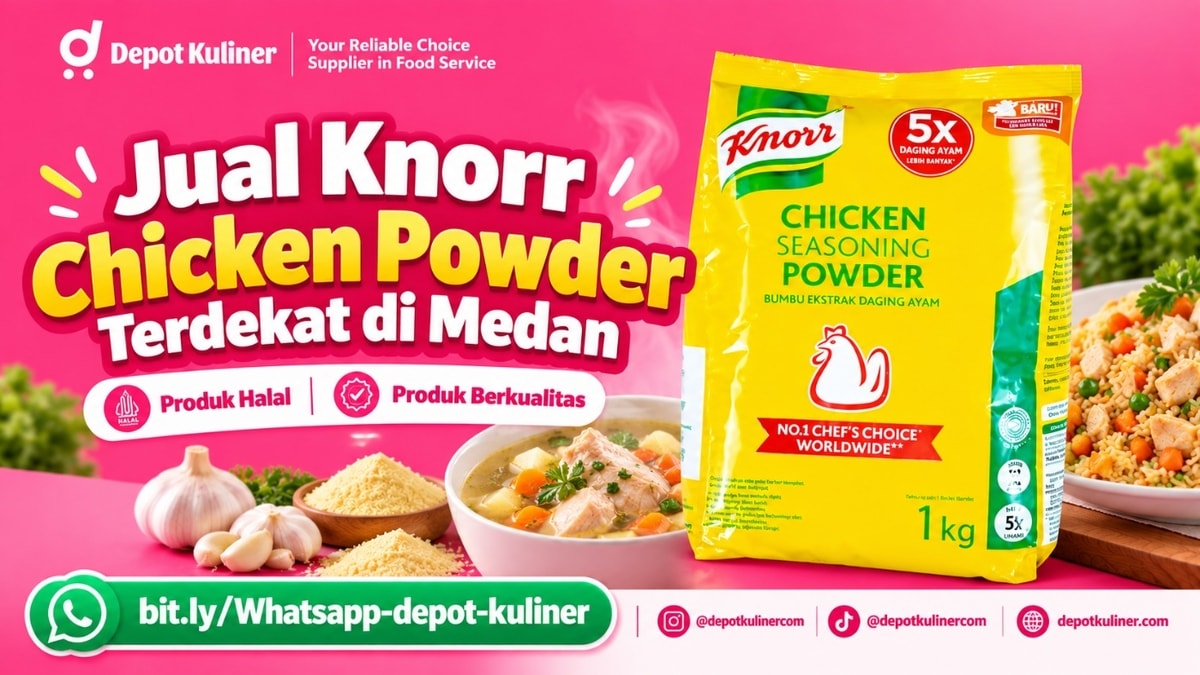 SUPPLIER TERPERCAYA, WA: 0812-6524-4769, Jual Knorr Chicken Powder Terdekat di Medan SUPPLIER TERPERCAYA, WA: 0812-6524-4769, Jual Knorr Chicken Powder Terdekat di Medan