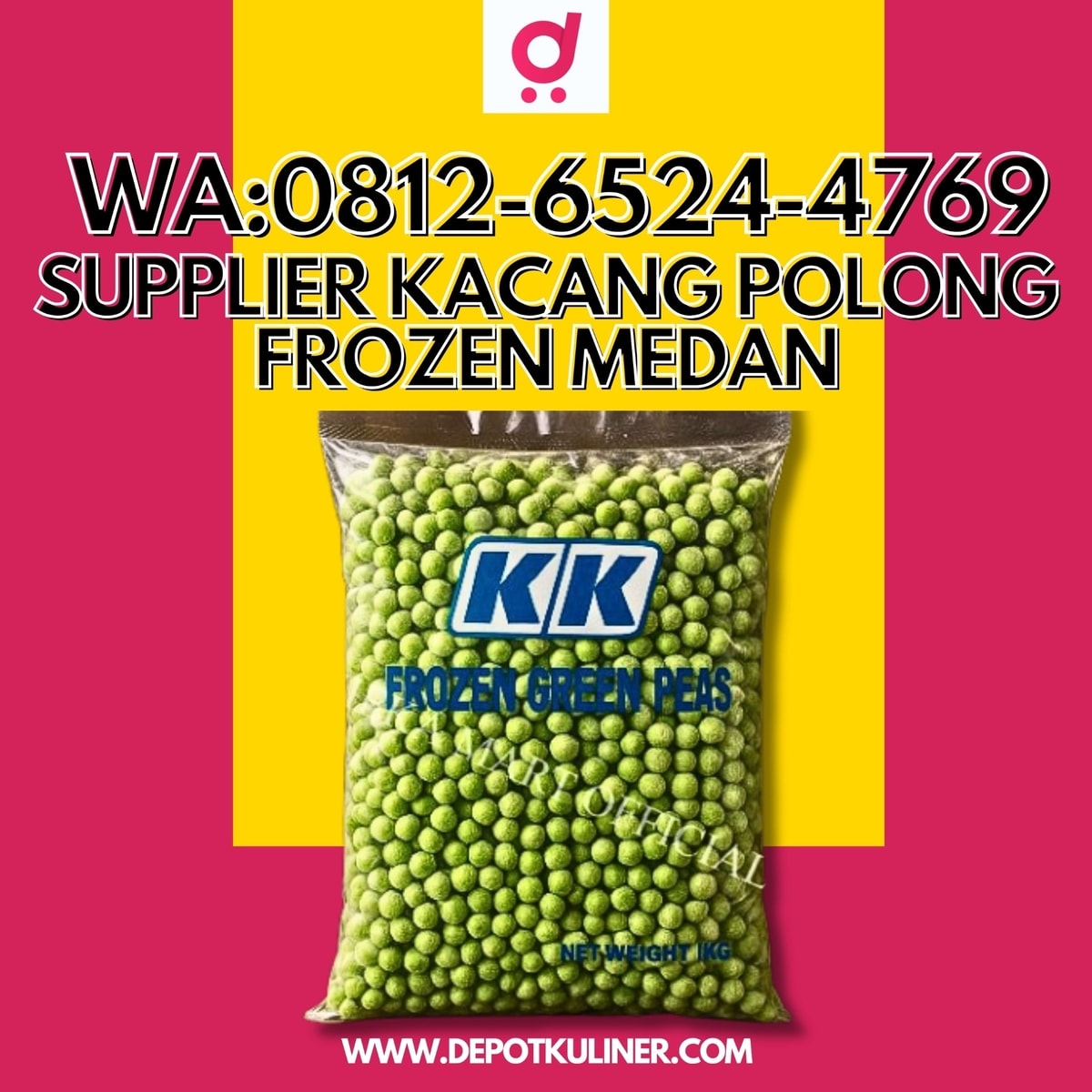 Supplier Kacang Polong Frozen Medan untuk Nasi Box, Catering & Resto Supplier Kacang Polong Frozen Medan untuk Nasi Box, Catering & Resto