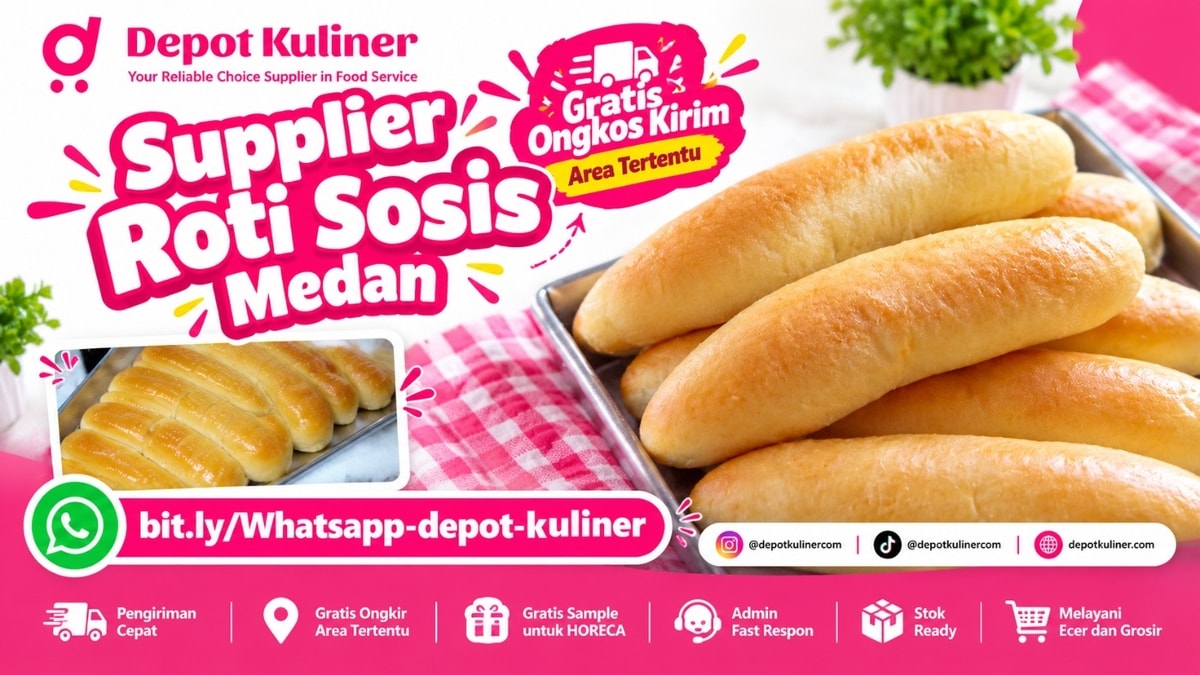 PROMO SPESIAL HARI INI, WA: 0812-6524-4769, Supplier Roti Sosis Medan PROMO SPESIAL HARI INI, WA: 0812-6524-4769, Supplier Roti Sosis Medan