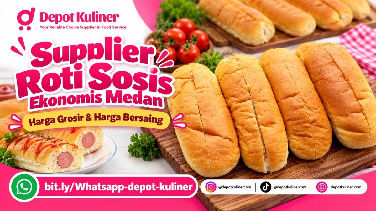 KUALITAS PREMIUM, WA: 0812-6524-4769, Supplier Roti Sosis Ekonomis Medan KUALITAS PREMIUM, WA: 0812-6524-4769, Supplier Roti Sosis Ekonomis Medan