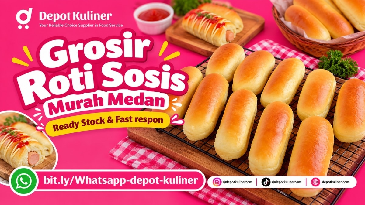 FAST RESPON, WA: 0812-6524-4769, Grosir Roti Sosis Murah Medan FAST RESPON, WA: 0812-6524-4769, Grosir Roti Sosis Murah Medan