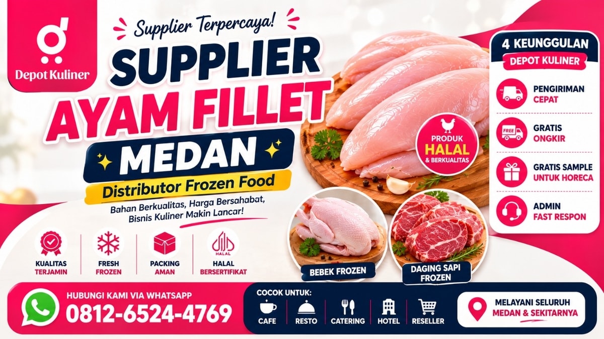 GRATIS ONGKIR, WA: 0812-6524-4769, Supplier Ayam Fillet Medan GRATIS ONGKIR, WA: 0812-6524-4769, Supplier Ayam Fillet Medan