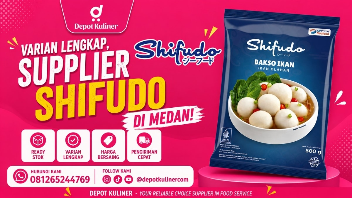 Distributor Shifudo Medan Terpercaya untuk Kebutuhan Frozen Food Berkualitas Distributor Shifudo Medan Terpercaya untuk Kebutuhan Frozen Food Berkualitas