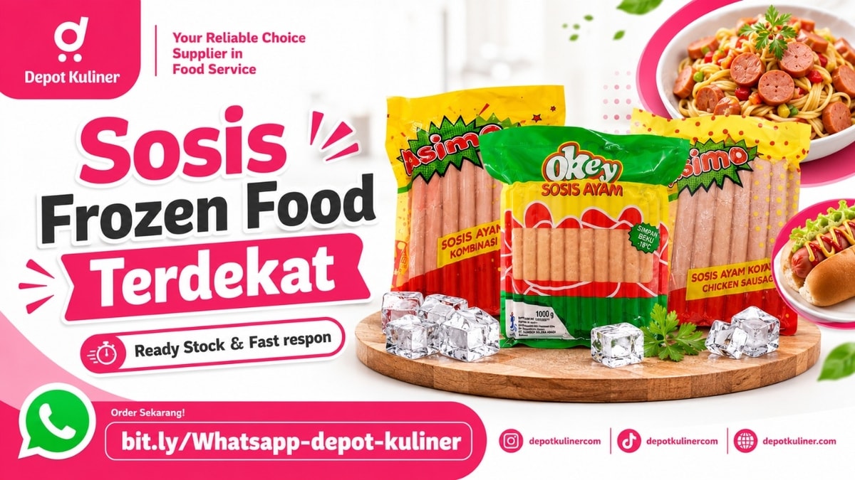 BEST SELLER, WA: 0812-6524-4769, Sosis Frozen Food Terdekat BEST SELLER, WA: 0812-6524-4769, Sosis Frozen Food Terdekat