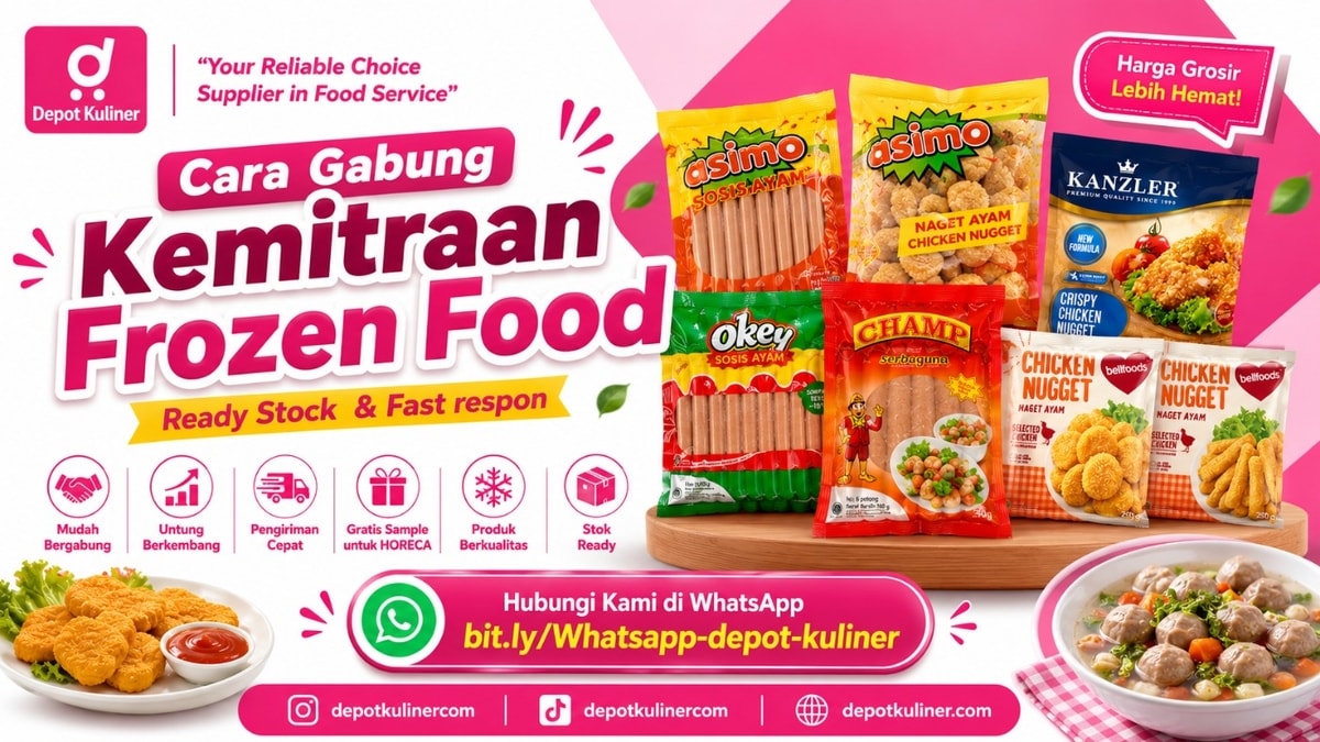 SIAP KIRIM HARI INI, WA: 0812-6524-4769, Cara Gabung Kemitraan Frozen Food SIAP KIRIM HARI INI, WA: 0812-6524-4769, Cara Gabung Kemitraan Frozen Food