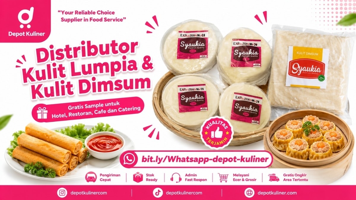 HARGA SPESIAL, WA: 0812-6524-4769, Distributor Kulit Lumpia & Kulit Dimsum HARGA SPESIAL, WA: 0812-6524-4769, Distributor Kulit Lumpia & Kulit Dimsum