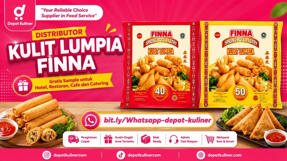 DISKON SPESIAL, WA: 0812-6524-4769, Distributor Kulit Lumpia Finna DISKON SPESIAL, WA: 0812-6524-4769, Distributor Kulit Lumpia Finna