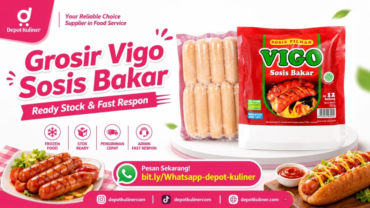 BEST SELLER, WA: 0812-6524-4769, Grosir Vigo Sosis Bakar BEST SELLER, WA: 0812-6524-4769, Grosir Vigo Sosis Bakar