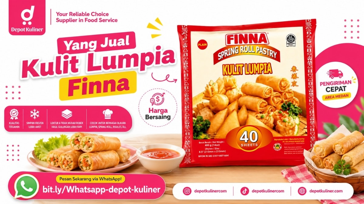 DISKON SPESIAL, WA: 0812-6524-4769, Yang Jual Kulit Lumpia Finna DISKON SPESIAL, WA: 0812-6524-4769, Yang Jual Kulit Lumpia Finna