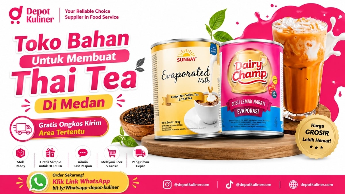 GRATIS SAMPLE HORECA, WA: 0812-6524-4769, Toko Bahan Untuk Membuat Thai Tea Di Medan GRATIS SAMPLE HORECA, WA: 0812-6524-4769, Toko Bahan Untuk Membuat Thai Tea Di Medan