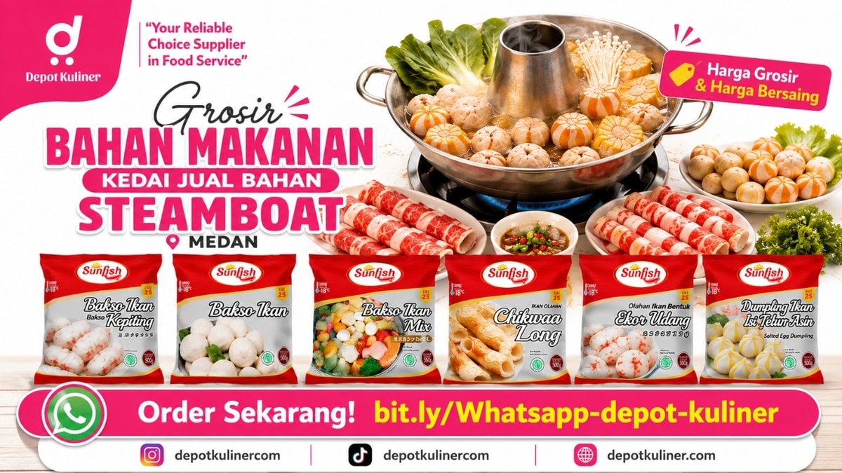 DISKON SPESIAL, WA: 0812-6524-4769, Grosir Bahan Makanan Kedai Jual Bahan Steamboat Medan DISKON SPESIAL, WA: 0812-6524-4769, Grosir Bahan Makanan Kedai Jual Bahan Steamboat Medan