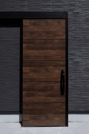 pintu coklat motif garis Horizontal pintu coklat motif garis Horizontal