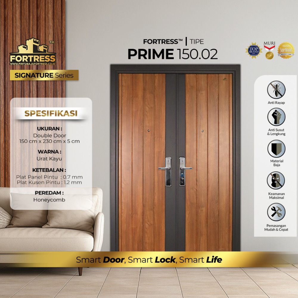 pintu baja fortress prime 150.02