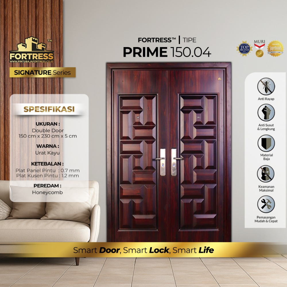 Pintu Baja Fortress Prime 150.04