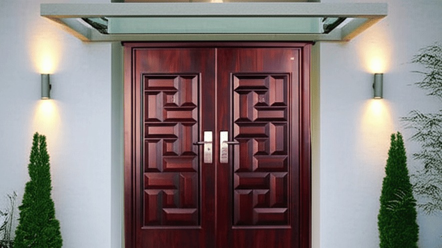 WOW! Ini Model Pintu Rumah Kayu Modern yang Natural Minimalis