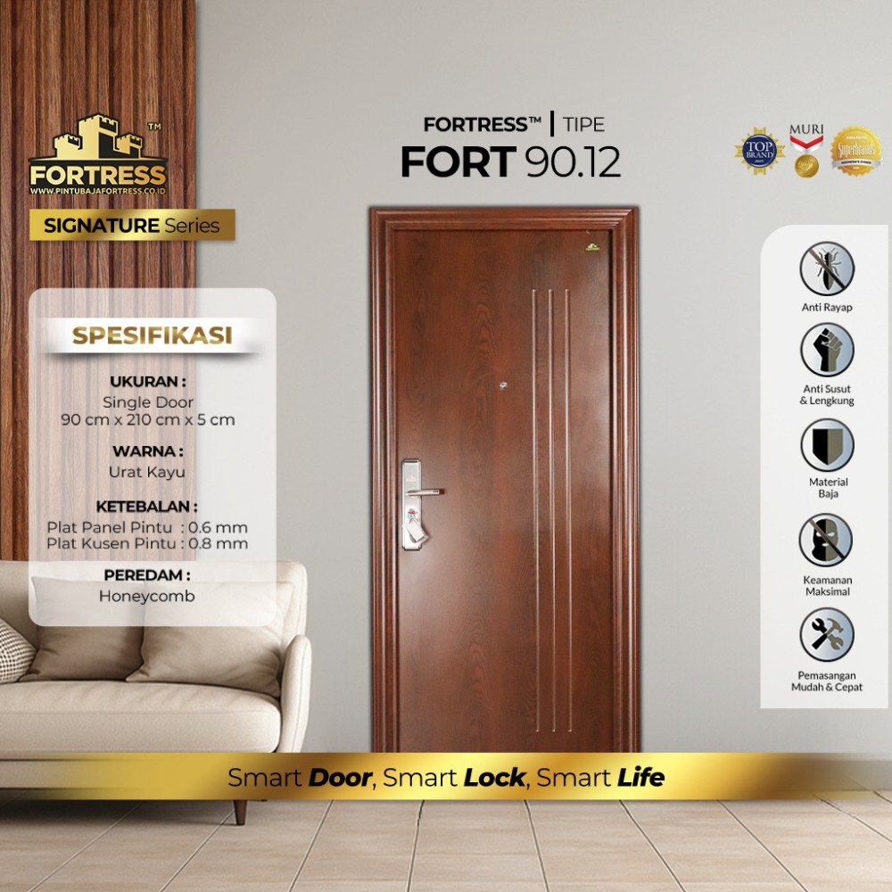 Pintu Baja Fortress Fort 90.12