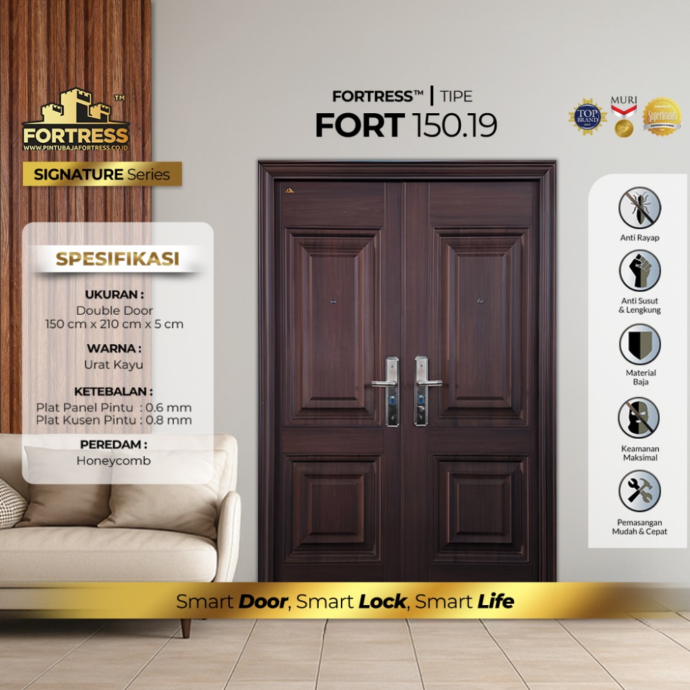 Pintu Baja Fortress Fort 150.19