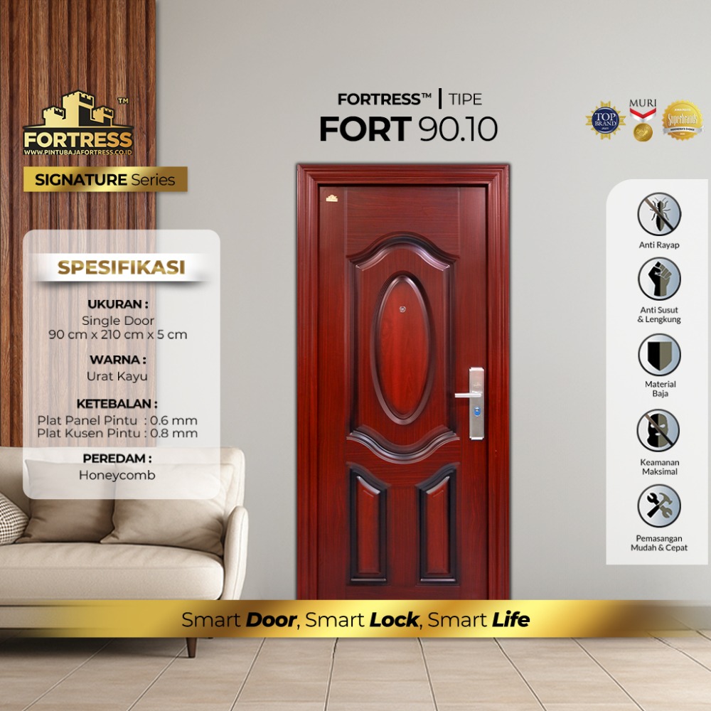 Pintu baja Fortress Tipe FORT 90.10
