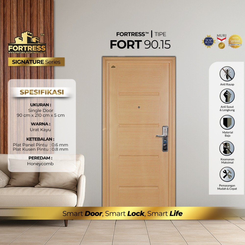 Pintu Baja Fortress Fort 90.15