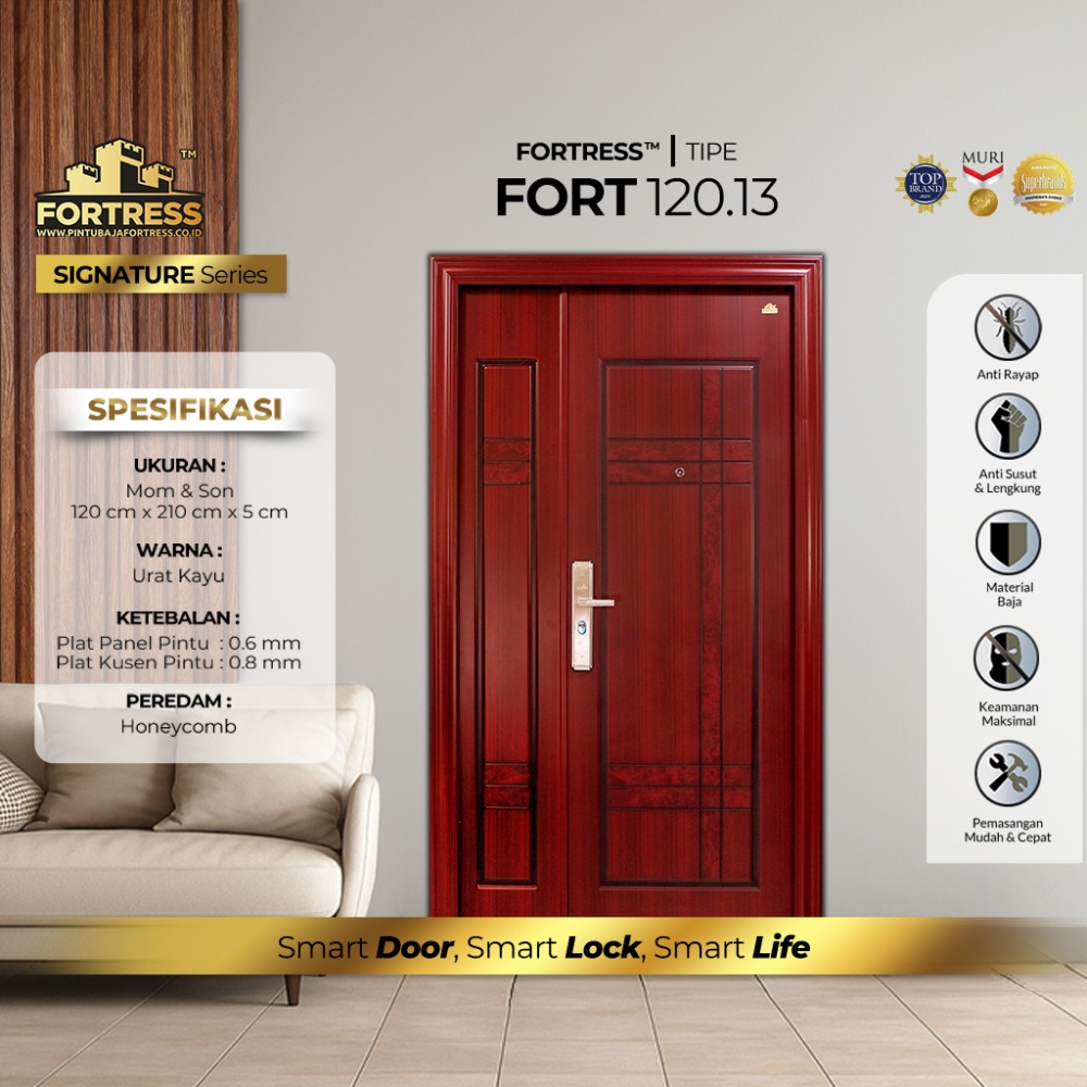 Pintu Baja Fortress Fort 120.13