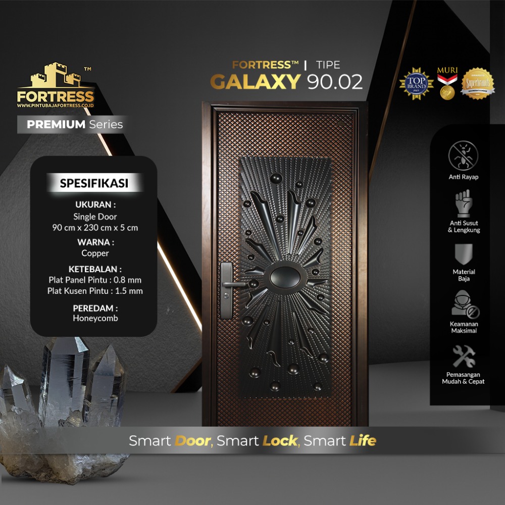 Pintu Baja Fortress Type Galaxy 90.02