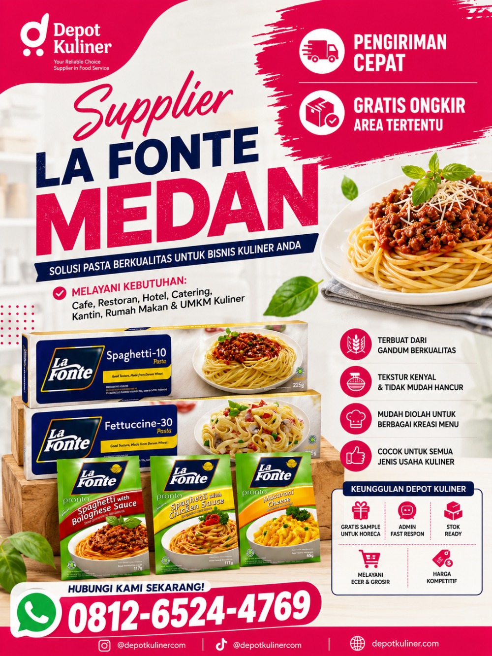 Supplier La Fonte Medan