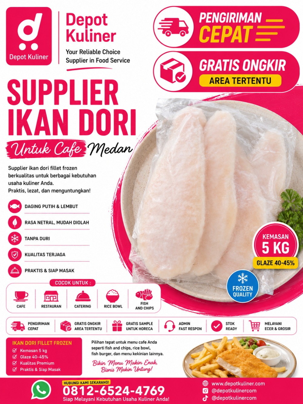 Supplier Ikan Untuk Cafe Medan
